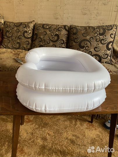 Ванночка надувная для мытья головы