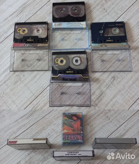 Аудио кассеты с записью