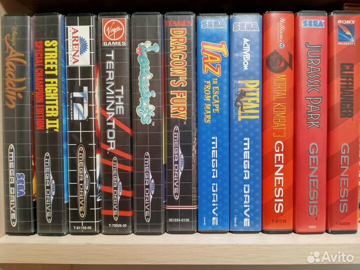 Лицензионные игры Sega genesis / megadrive / snes