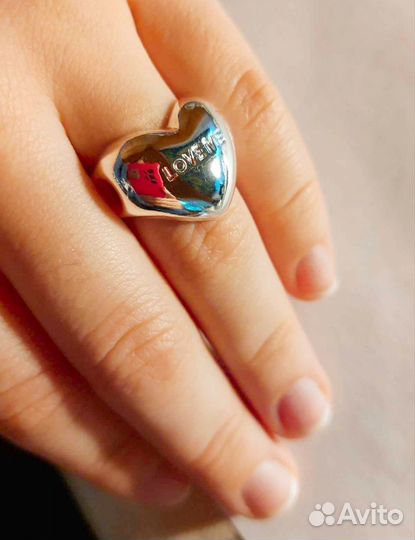 Кольцо Love me безразмерное