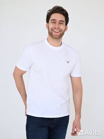 Футболка мужская Gant белая