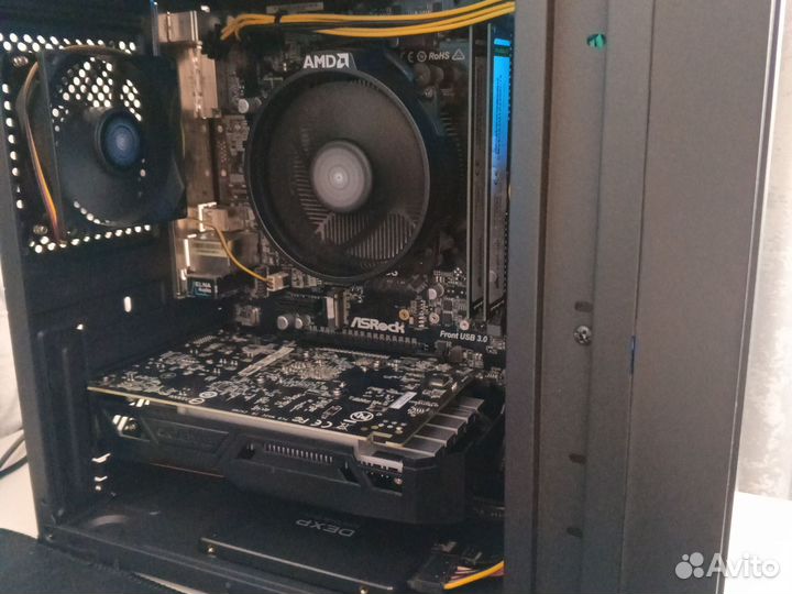 Игровой компьютер Ryzen 3, 16gb, gtx1050