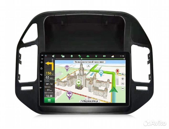 Магнитола Mitsubishi Pajero 1997-2011 Android