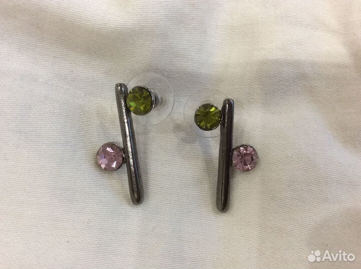 Бижутерия бусы и серьги