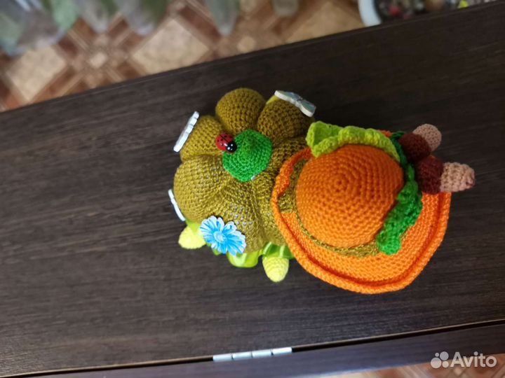 Игрушка ручной работы черепаха