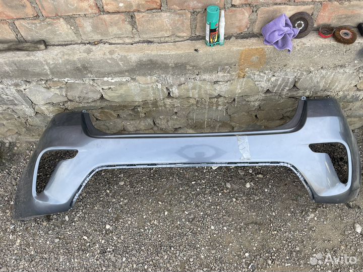 Задний бампер kia rio 4