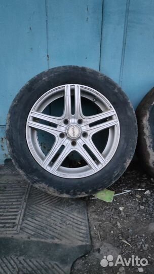 Литые диски с летней резиной maxxis 205/60 r16