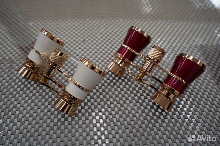 Бинокль театральный Veber Opera бгц 3x25 белый