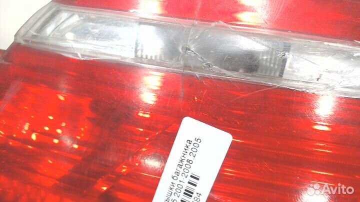Фонарь крышки багажника BMW 7 E65, 2005