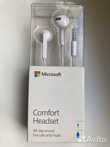 Наушники (проводная гарнитура) Microsoft WH-308