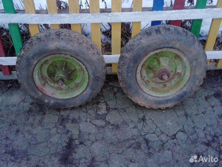 Колеса на легковой прицеп