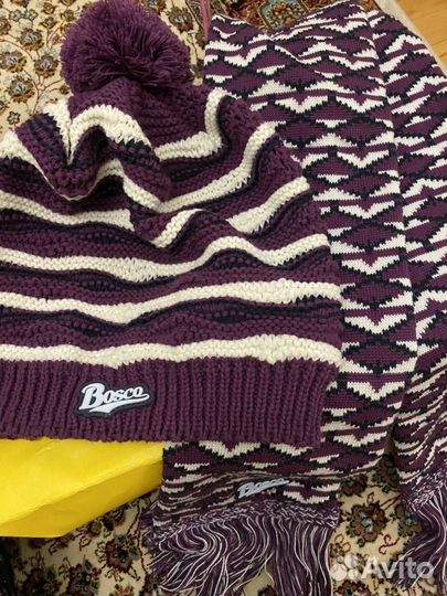 Шапка шарф
