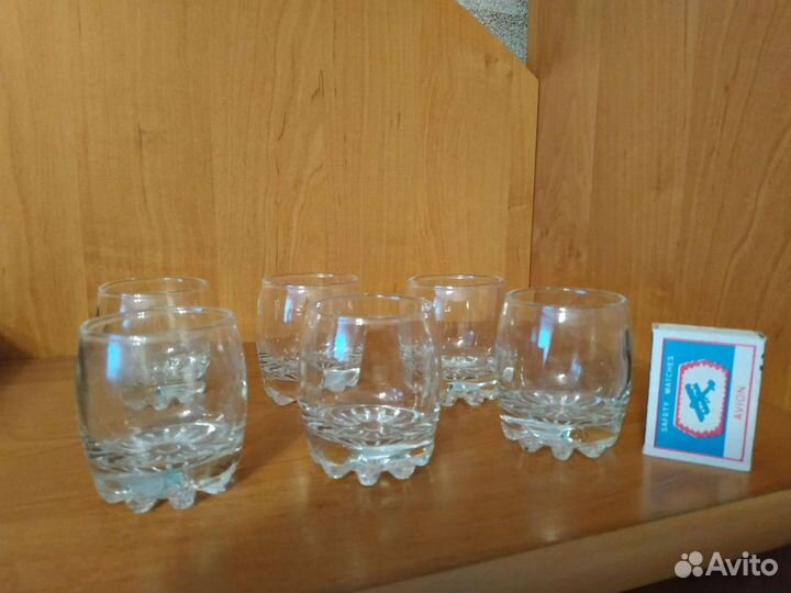 Бокалы, фужеры, стопки б/у, СССР