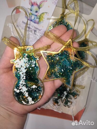 Игрушки ручной работы из эпоксидной смолы