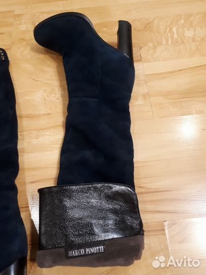 Сапоги женские зимние натуральная замша