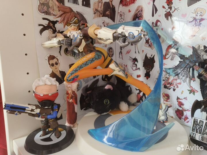 Фигурки Overwatch Трейсер и Soldier 76