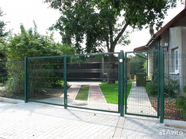 Ворота для 3d забора