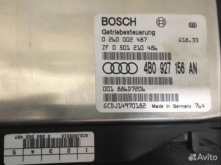 Эбу АКПП Ауди а6с5 4B0927156AN