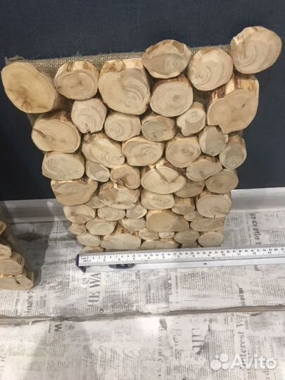 Панно из можжевельника