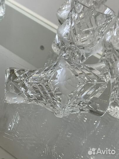 Графин штоф Коктейль, лзхс. Набор рюмок