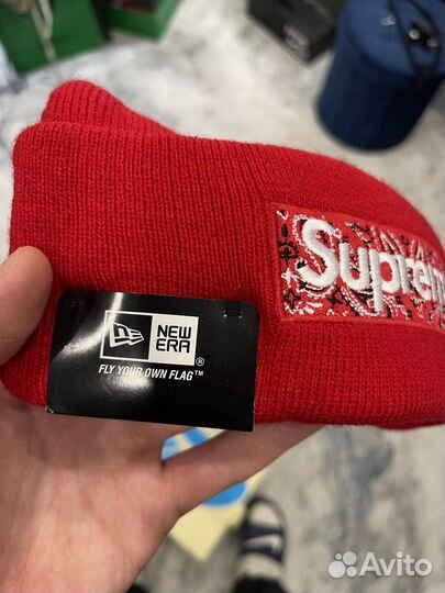 Шапка supreme x new era