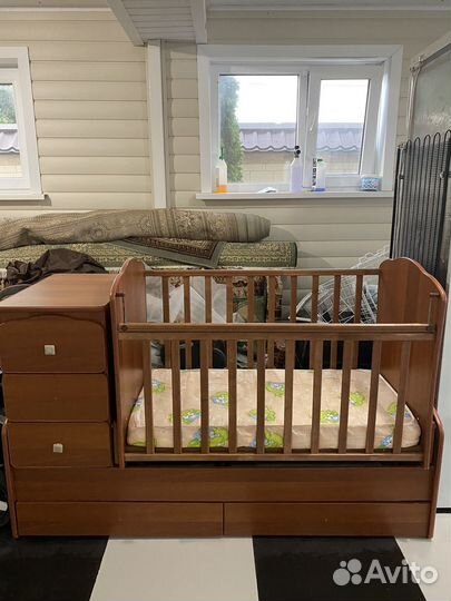 Детская кроватка трансформер