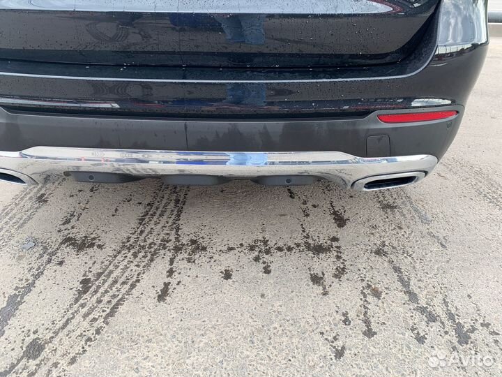 Юбка заднего бампера Mercedes Benz GLC 2021