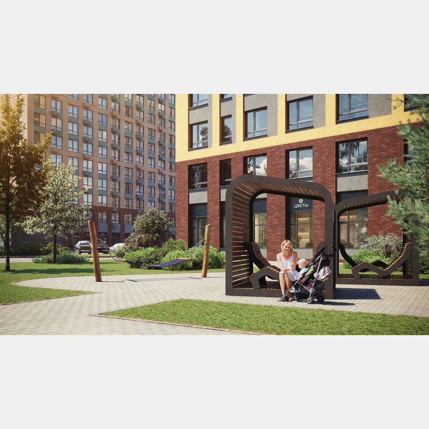 2-к. квартира, 63,2 м², 13/24 эт.