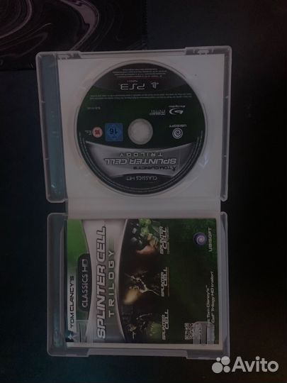 Splinter cell trilogy ps3