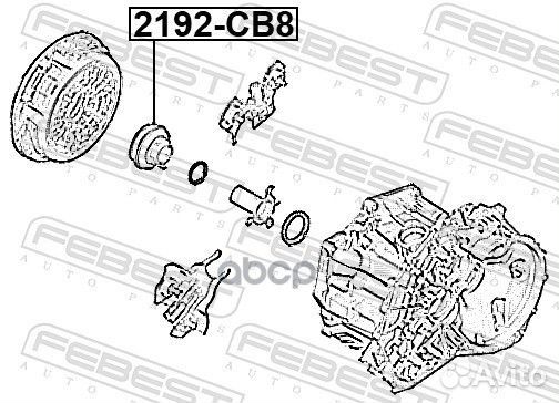 Подшипник выжимной Ford B-Max 1.0-1.6i/1.6D