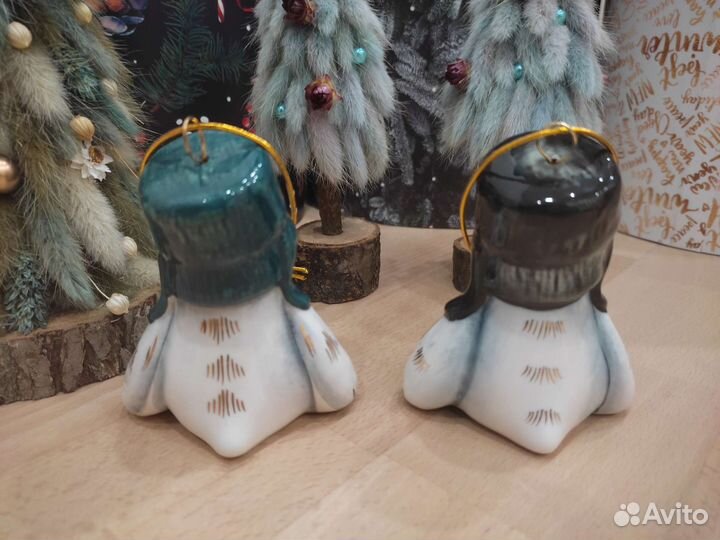 Лефортовский фарфор ёлочная игрушка