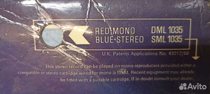 Винил грампласт испорч,Moody Blues