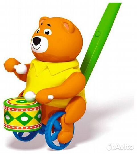 Каталка Барабанщик 01377