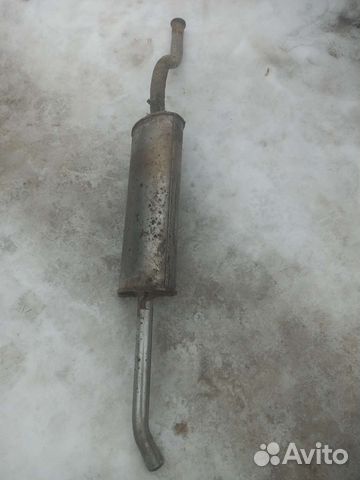 Задняя часть глушителя Ваз 21099