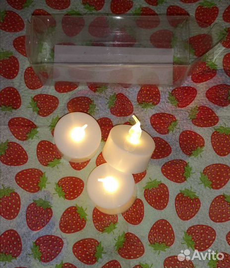 Декоративные свечи на батарейках