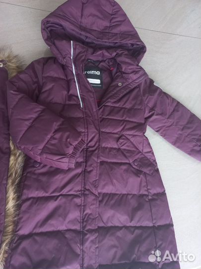 Пуховик reima на девочку 104 размера
