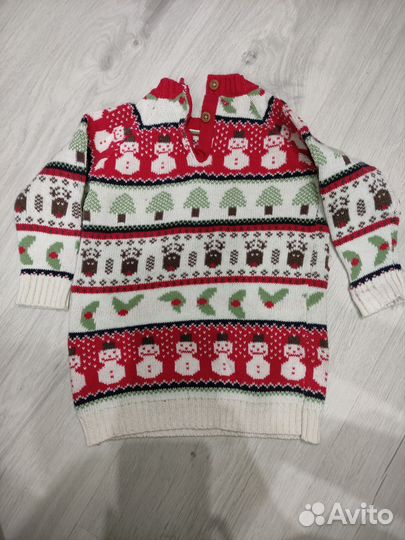 Свитер детский новогодний