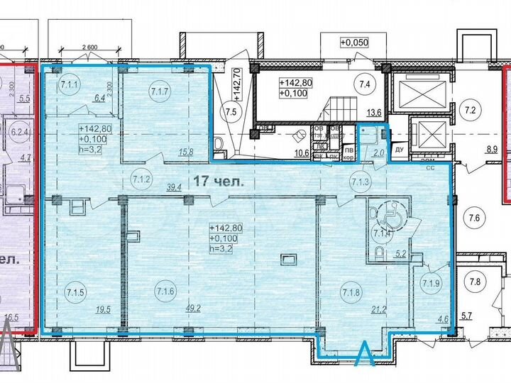 Сдам помещение свободного назначения, 166.6 м²