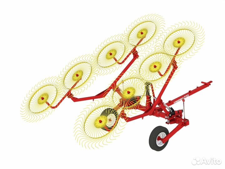 Грабли, ворошилки, валкователи Harvest WR8, 2024