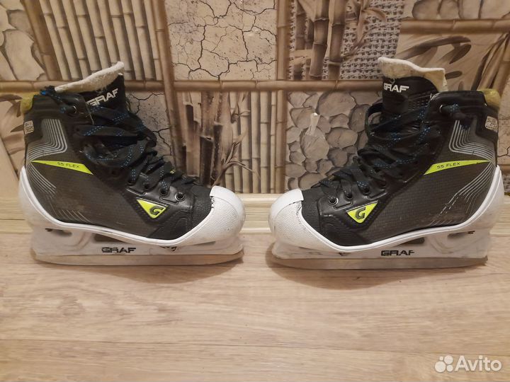 Вратарские коньки Граф,вратарский нагрудник