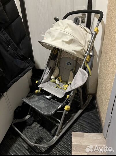 Детские санки коляска nika