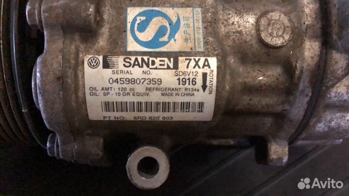 Volkswagen CFN cfna компрессор кондиционера