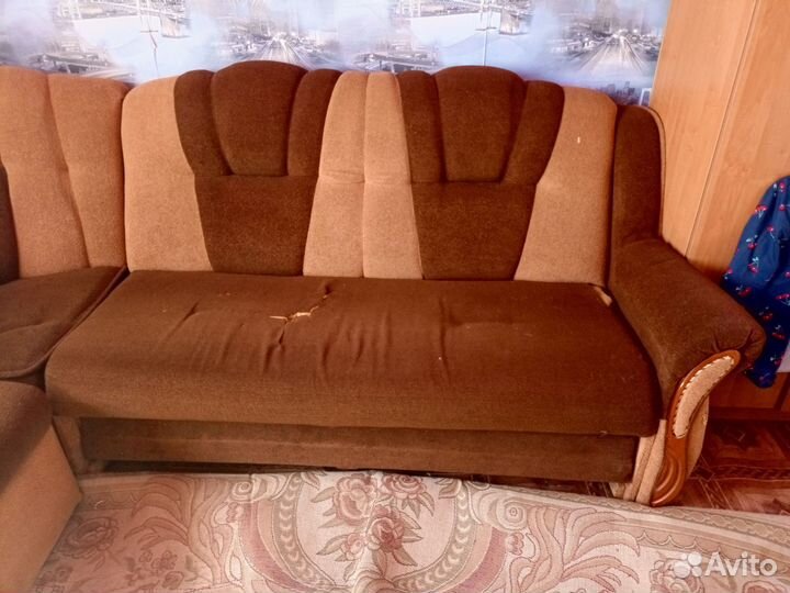 Угловой диван бу