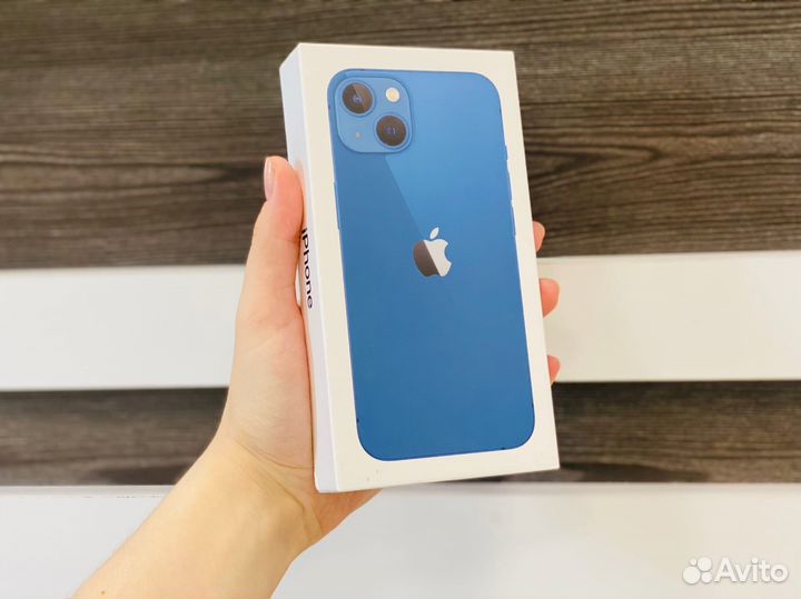 Новый Apple iPhone 13 128Gb Blue/ Год гарантии