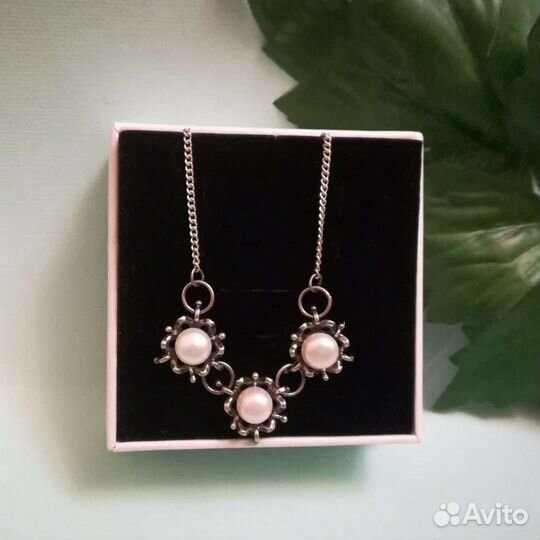 Серьги мельхиор