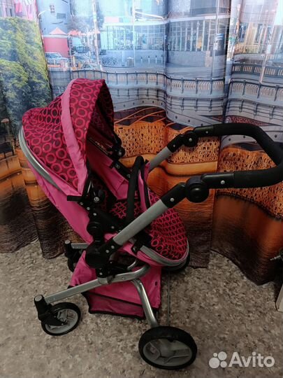 Коляска для кукол 3 в 1