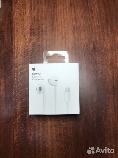 Наушники apple earpods lightning connector
