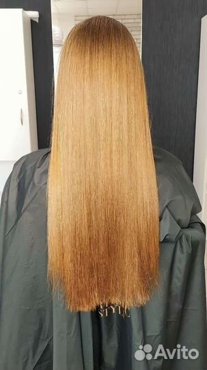 Кератиновое выпрямление волос