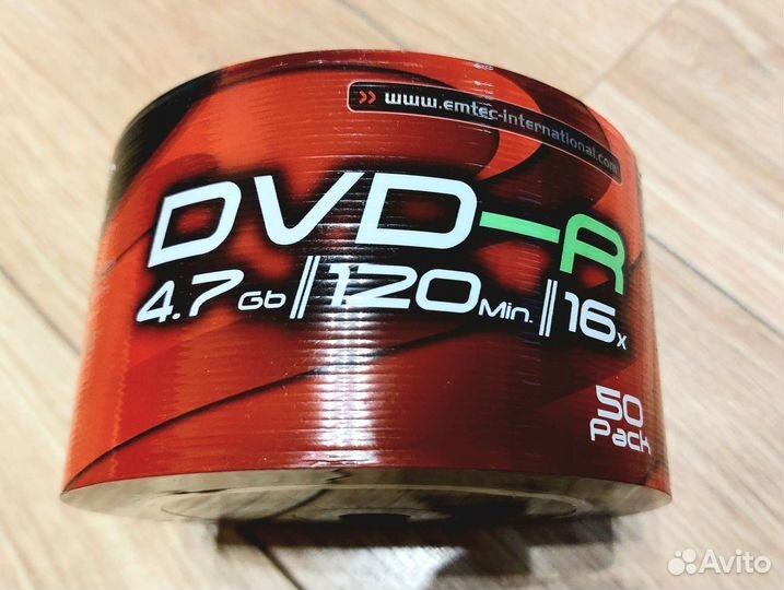 DVD-R emtec 150 шт