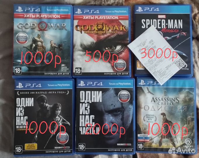 Игры для приставок ps4